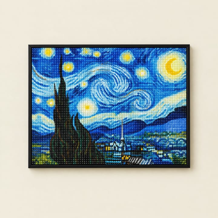 Starry Night Diamond Art Kit, Starry Night