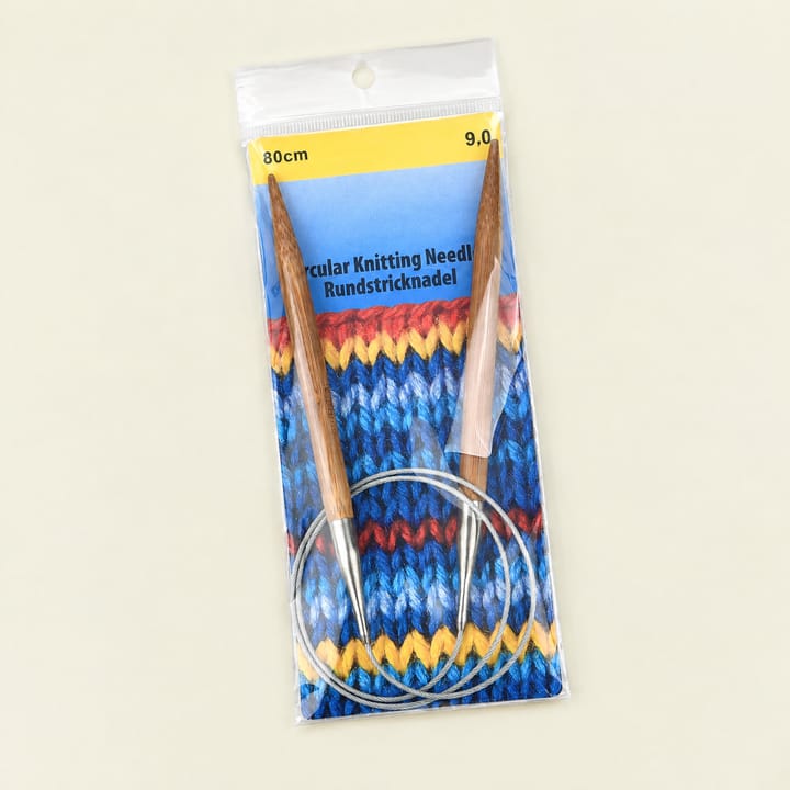 Bamboo Circular Knitting Needles, 9.0