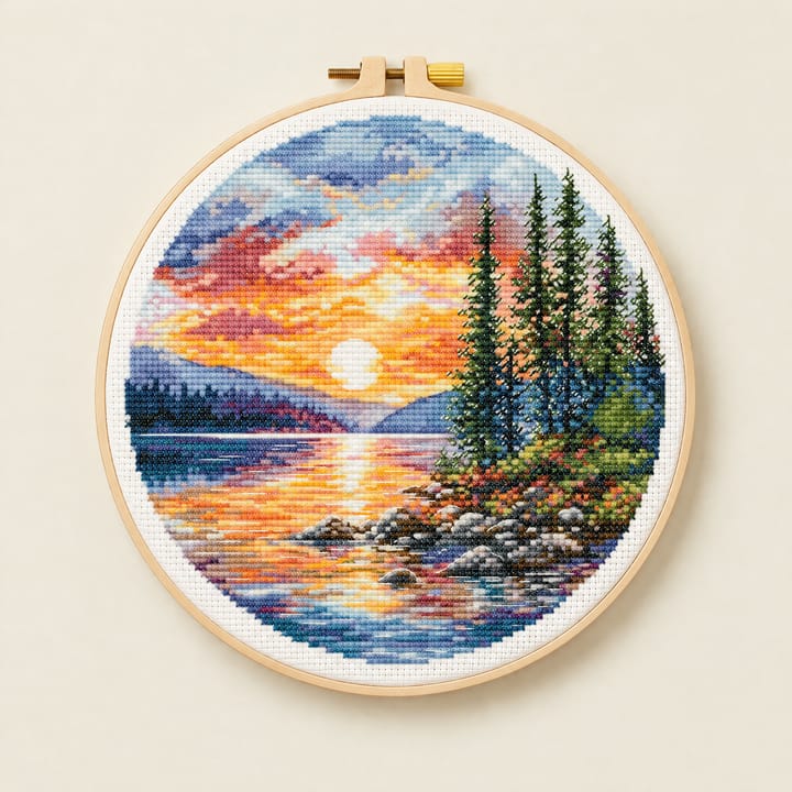 Four Seasons Cross Stitch Kit