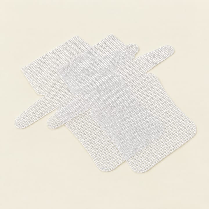 Clear Plastic Needlepoint Canvas Sheets, 2 sheets