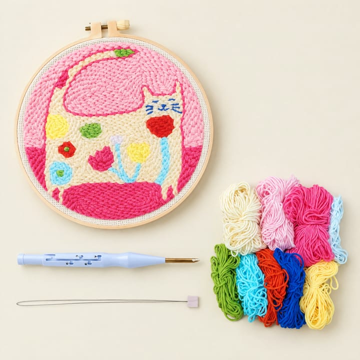 Animal Punch Needle Starter Kit