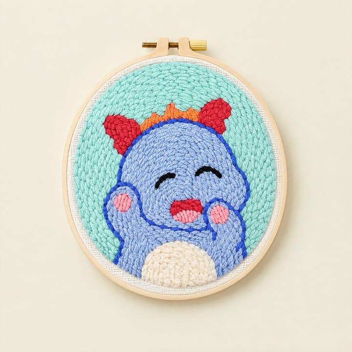 Cute Animal Punch Needle Kit