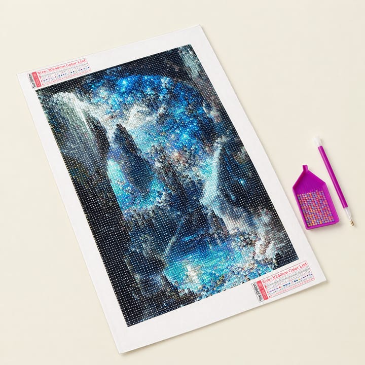 Blue Fantasy Diamond Art Kit