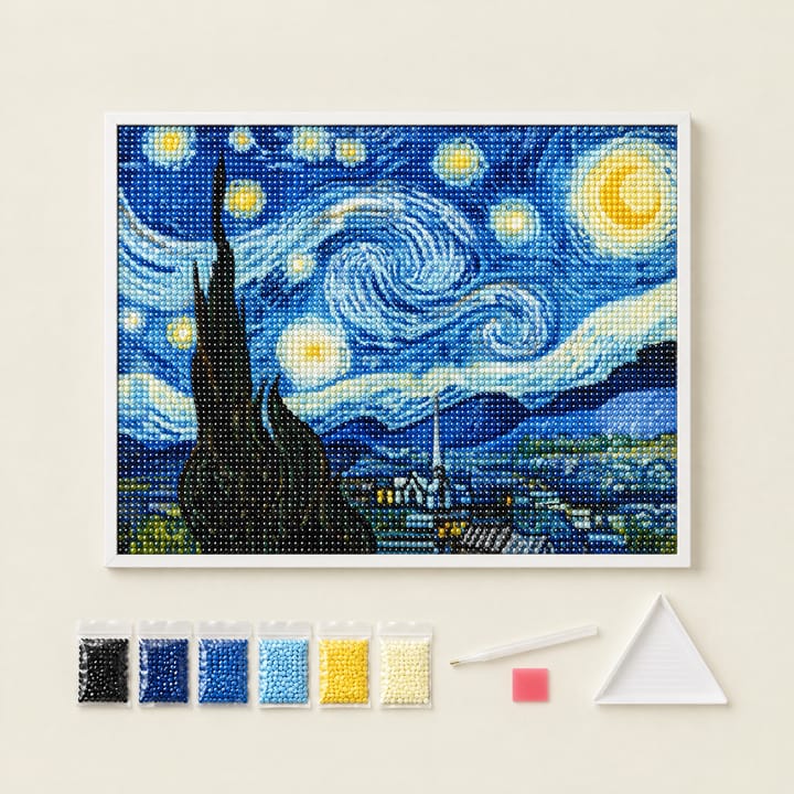 Starry Night Diamond Art Kit