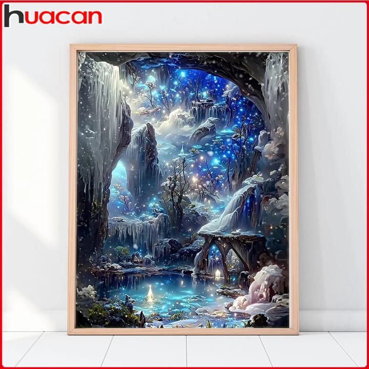 Blue Fantasy Diamond Art Kit