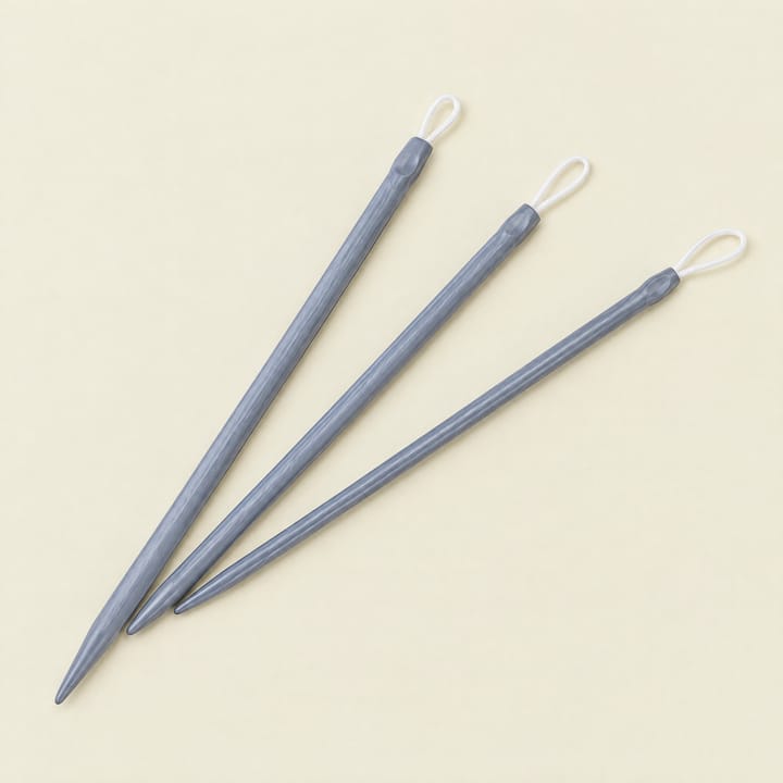 Chunky Nylon Wire Knitting Needles