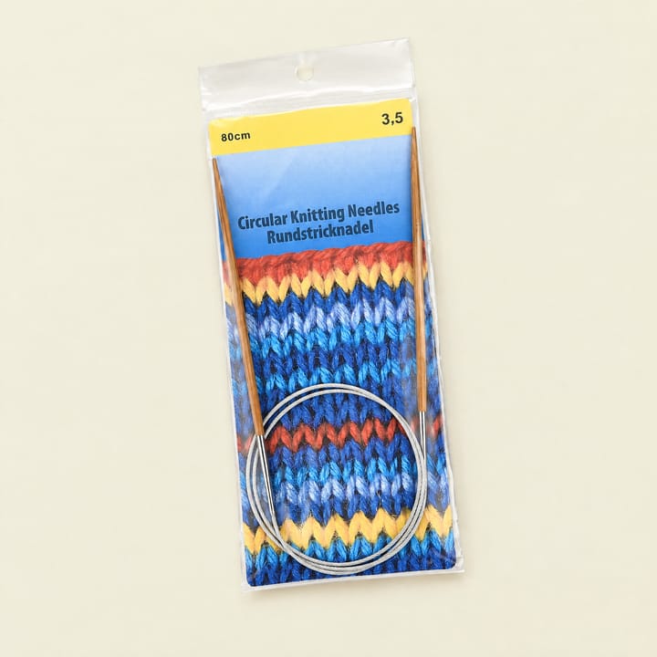 Bamboo Circular Knitting Needles, 3.5