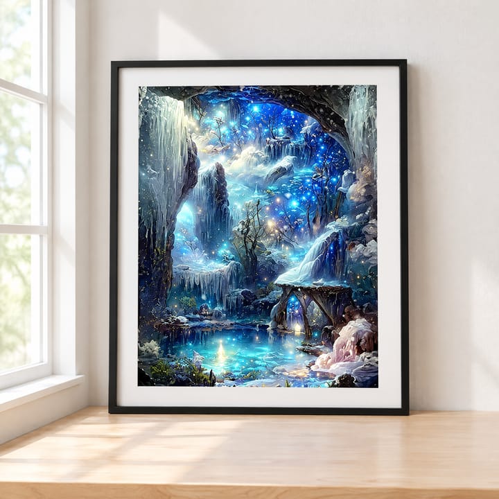 Blue Fantasy Diamond Art Kit