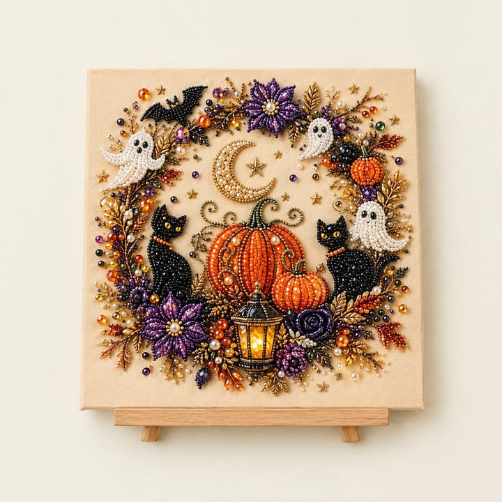 Haunted Harvest Diamond Art Kit