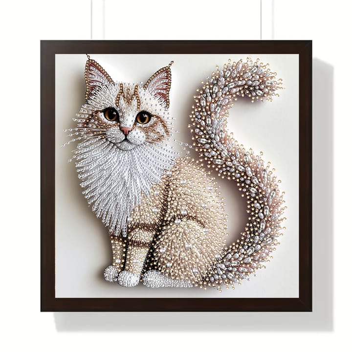 Fluffy Kitten Diamond Art Kit