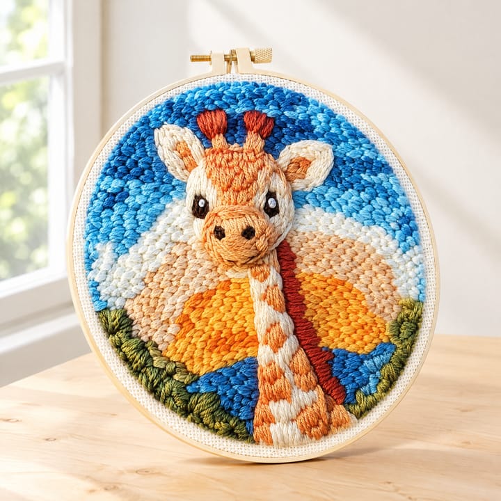 Animal Punch Needle Starter Kit