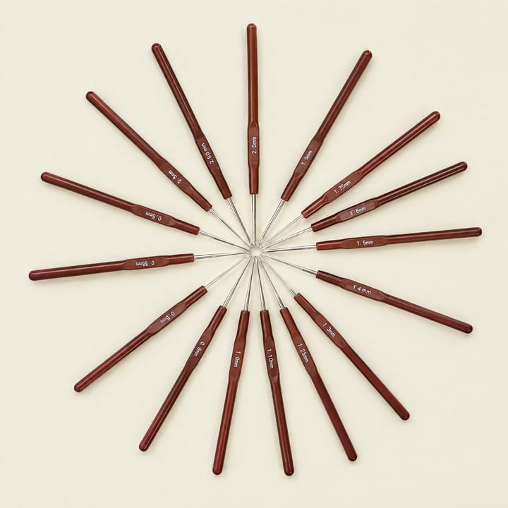 Fine Lace Crochet Hook Set