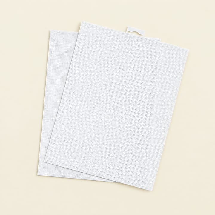 White 14 Count Plastic Canvas Sheets, 2 sheets