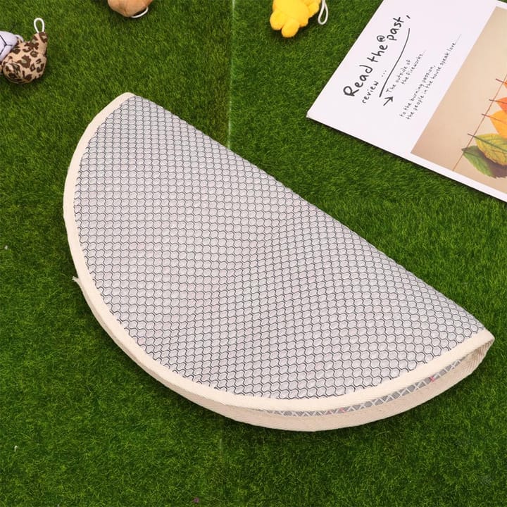 White Latch Hook Canvas Base Cloth