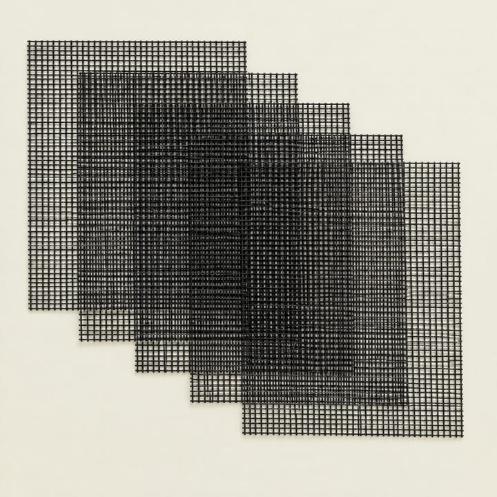 Plastic Mesh Canvas Sheets, 5 sheets