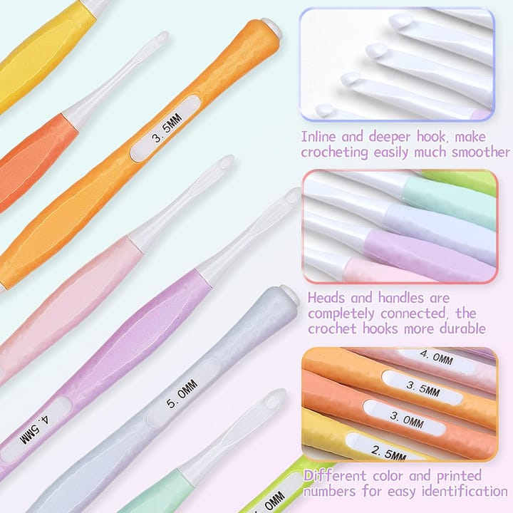 Everyday Inline Crochet Hook Set