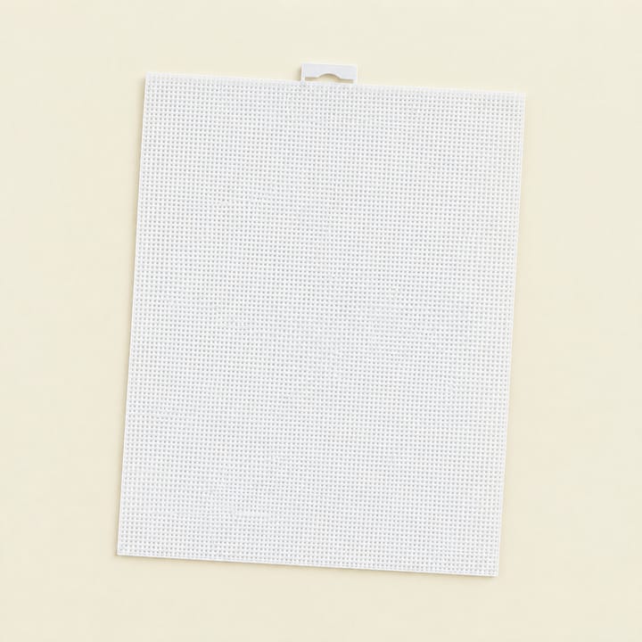 White Plastic Mesh Canvas Sheets, 1 sheet