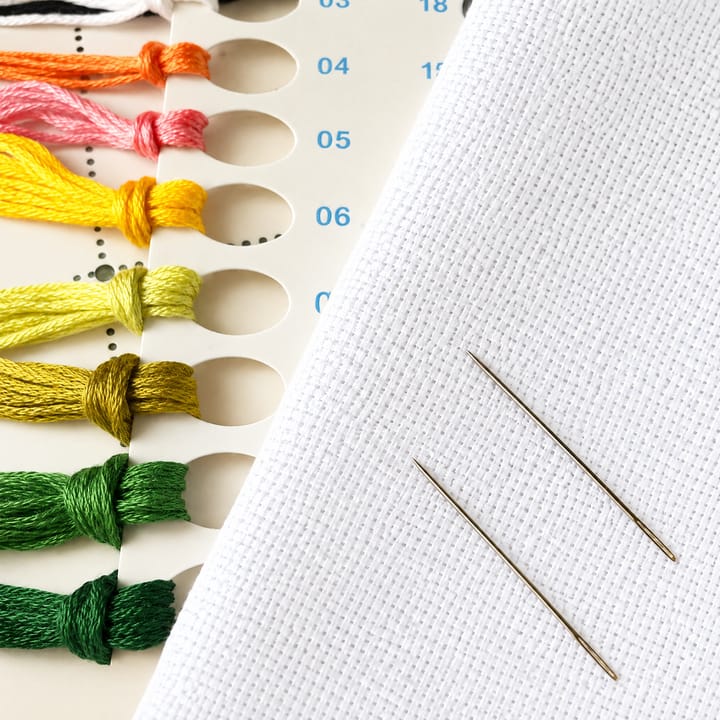 Fox and Hen Cross Stitch Kit