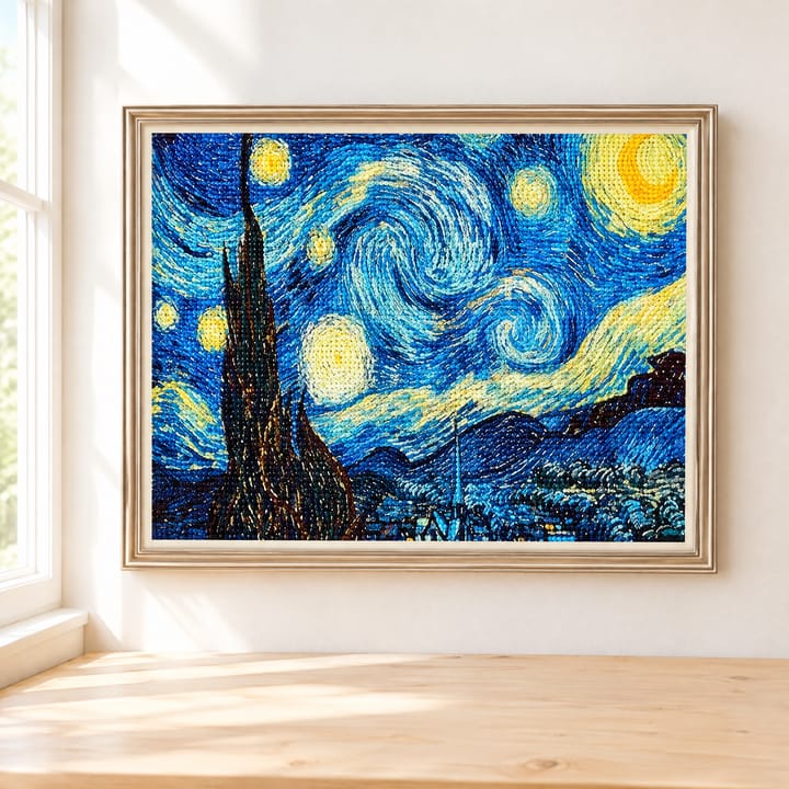 Starry Night Diamond Painting Kit
