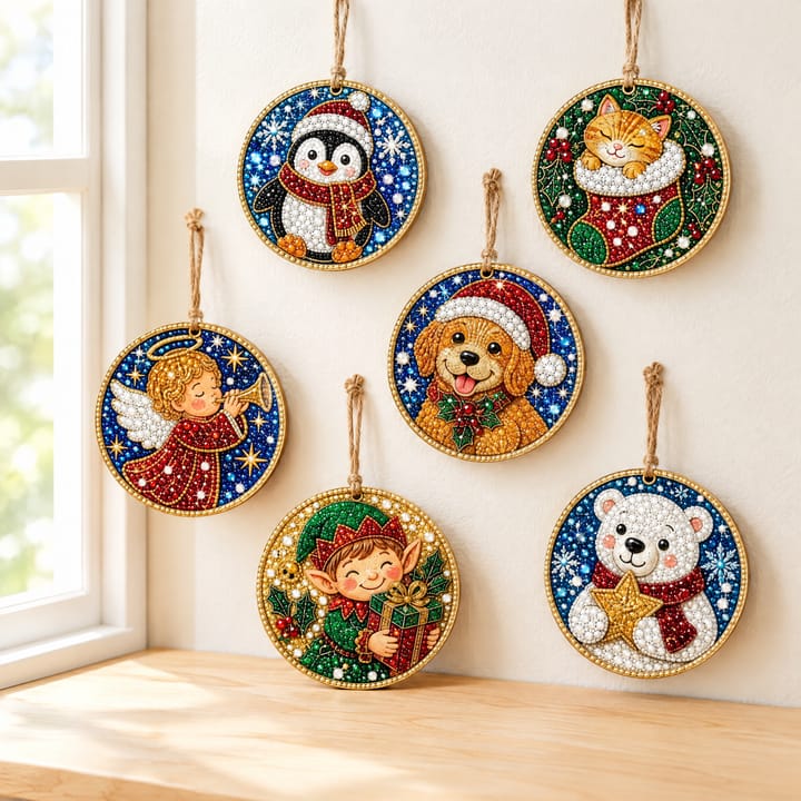 Christmas Ornament Diamond Art Kit