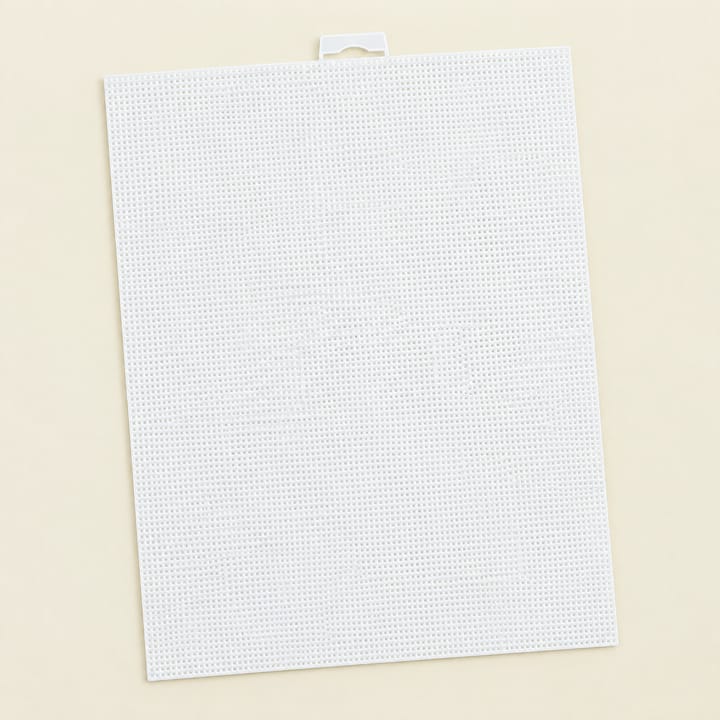 White 14 Count Plastic Canvas Sheets, 1 sheet
