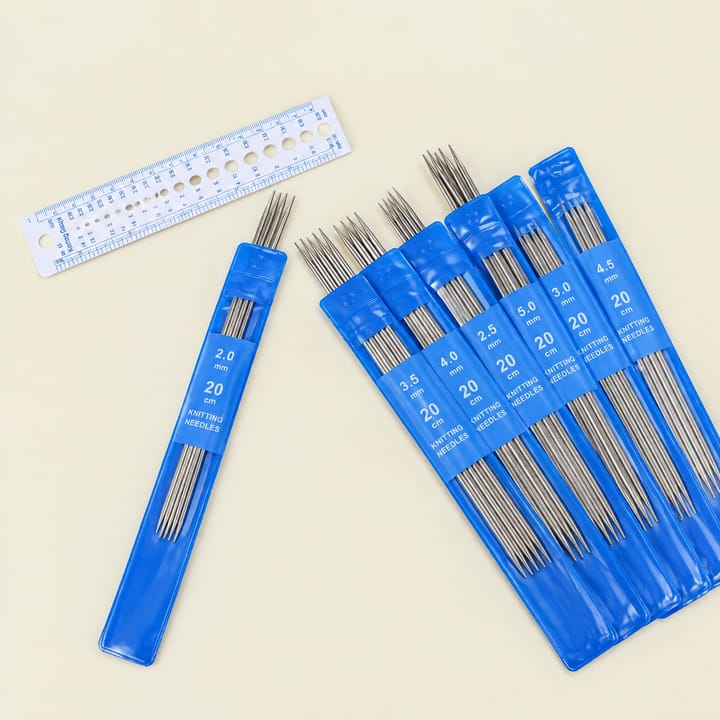 Stainless Steel Double Pointed Needles