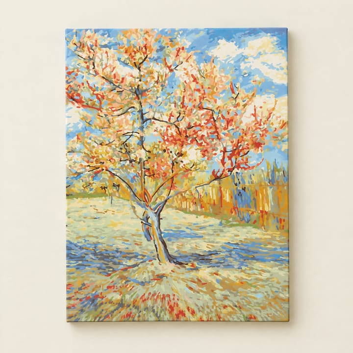 The Pink Peach Tree design